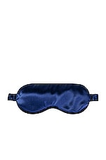 slip Pure Silk Sleep Mask in Navy, view 1, click to view large image.