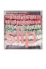 slip Skinny Srunchies Set Of 6 in Bellerose, view 3, click to view large image.