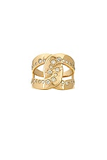 Siena Jewelry Ring in 14k Yellow Gold & Diamond, view 1, click to view large image.