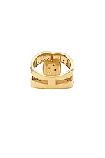 Siena Jewelry Ring in 14k Yellow Gold & Diamond, view 3, click to view large image.