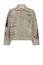 Samuel Zelig New Rituals Chore Jacket in Oil Wash, view 1, click to view large image.