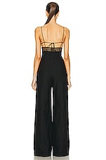 Stella McCartney All in One Jumpsuit in Black, view 3, click to view large image.