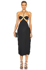 Stella McCartney Bra Dress in Black, view 1, click to view large image.