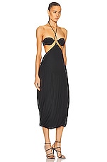 Stella McCartney Bra Dress in Black, view 2, click to view large image.