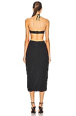 Stella McCartney Bra Dress in Black, view 3, click to view large image.