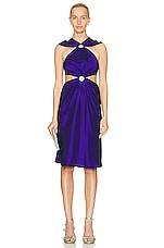 Stella McCartney Sleeveless Midi Dress in Sapphire Blue, view 1, click to view large image.