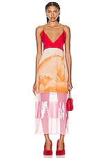 Stella McCartney Sleeveless Dress in Ginger, view 1, click to view large image.