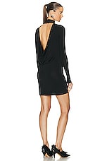 Stella McCartney Long Sleeve Dress in Black, view 1, click to view large image.