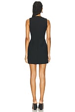 Stella McCartney Moulded Dress in Black, view 3, click to view large image.