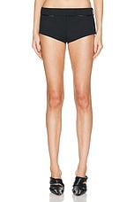 Stella McCartney Hotpant in Black, view 1, click to view large image.