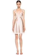 Stella McCartney Clara Whispering Chemise in Light Rose FWRD