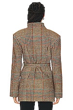 Stella McCartney Short Coat in Camel, view 4, click to view large image.
