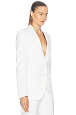 Stella McCartney Iconic Fitted Jacket in Cream, view 2, click to view large image.