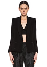 Stella McCartney Viscose Blazer in Black | FWRD