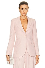 Stella McCartney Blazer in Rose, view 1, click to view large image.