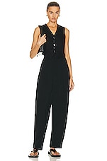Stella McCartney Tailored Trouser in Black, view 4, click to view large image.