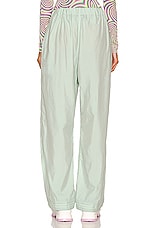 Stella McCartney Soft Cotton Trousers in Mint, view 3, click to view large image.