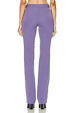 Stella McCartney Low Waist Slim Pant in Mauve, view 3, click to view large image.