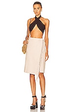 Stella McCartney Pencil Skirt in Oat, view 5, click to view large image.