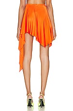 Stella McCartney Skirt in Glow Orange, view 4, click to view large image.