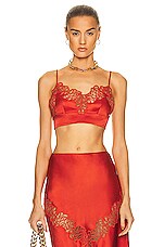 【新品未使用】STELLA McCARTNEY x  クリスタルブラトップ Stella McCartney ブラ - Scarlet Red | FWRD