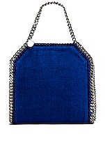 Stella McCartney Mini Linen Falabella Tote Bag in Bright