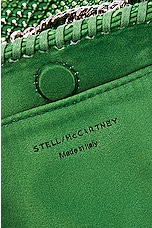 Stella McCartney Falabella Mini Shoulder Bag in Fluo Green, view 7, click to view large image.
