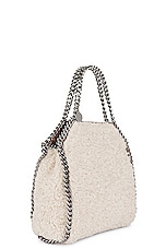 Stella McCartney Falabella Mini Tote Bag in Oat, view 5, click to view large image.