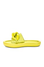 Stella McCartney Air Slide in Apple Green, view 5, click to view large image.