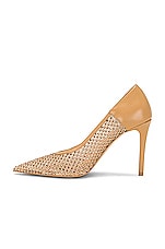 Stella McCartney Iconic Mesh Pump in Nut, view 5, click to view large image.