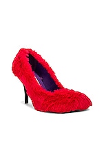 Stella McCartney Ryder Pump in Red, view 2, click to view large image.