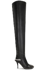 Stella McCartney Ryder Over The Knee Boot in Black, view 1, click to view large image.