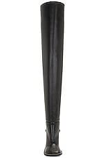 Stella McCartney Ryder Over The Knee Boot in Black, view 4, click to view large image.