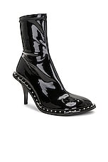 Stella McCartney Ryder Ankle Boot in Black, view 2, click to view large image.