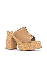 Stella McCartney Skyla Alter Sporty Sandal in Brandy, view 2, click to view large image.