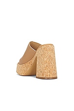 Stella McCartney Skyla Alter Sporty Sandal in Brandy, view 3, click to view large image.