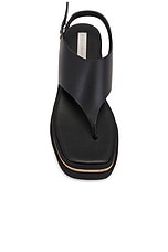 Stella McCartney Sneak Elyse Alter Sporty Sandal in Black, view 4, click to view large image.