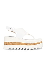 Stella McCartney Sneak Elyse Alter Sporty Sandal in White, view 1, click to view large image.