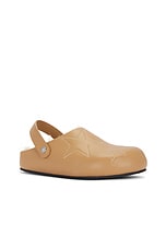 Stella McCartney Elyse Clog in Brandy, view 2, click to view large image.