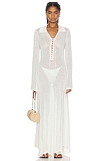 Shani Shemer Clover Maxi Dress in Cream, view 1, click to view large image.