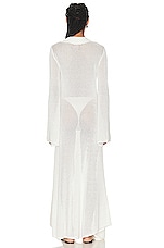 Shani Shemer Clover Maxi Dress in Cream, view 3, click to view large image.