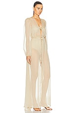 Shani Shemer Vera Maxi Dress in Brulee, view 3, click to view large image.