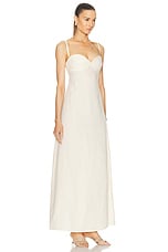 Shani Shemer Violet Maxi Dress in Cream, view 2, click to view large image.