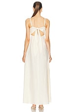 Shani Shemer Violet Maxi Dress in Cream, view 3, click to view large image.