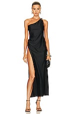 Shani Shemer Cleopatra Maxi Dress in Black, view 1, click to view large image.