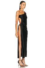 Shani Shemer Cleopatra Maxi Dress in Black, view 2, click to view large image.