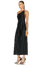 Shani Shemer Cleopatra Maxi Dress in Black, view 3, click to view large image.