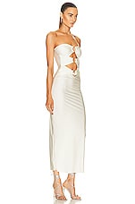 Shani Shemer Lily Maxi Dress in Cream, view 2, click to view large image.