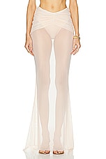 Shani Shemer Christine Mesh Maxi Skirt in Body, view 1, click to view large image.