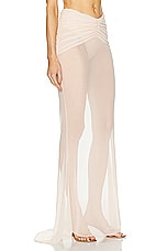 Shani Shemer Christine Mesh Maxi Skirt in Body, view 2, click to view large image.